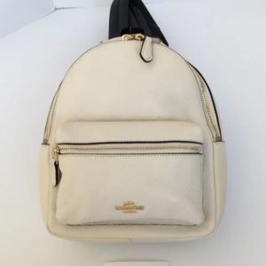 PRICE FIRM! NWOT COACH LEATHER MINI CHARLIE BACKPACK.